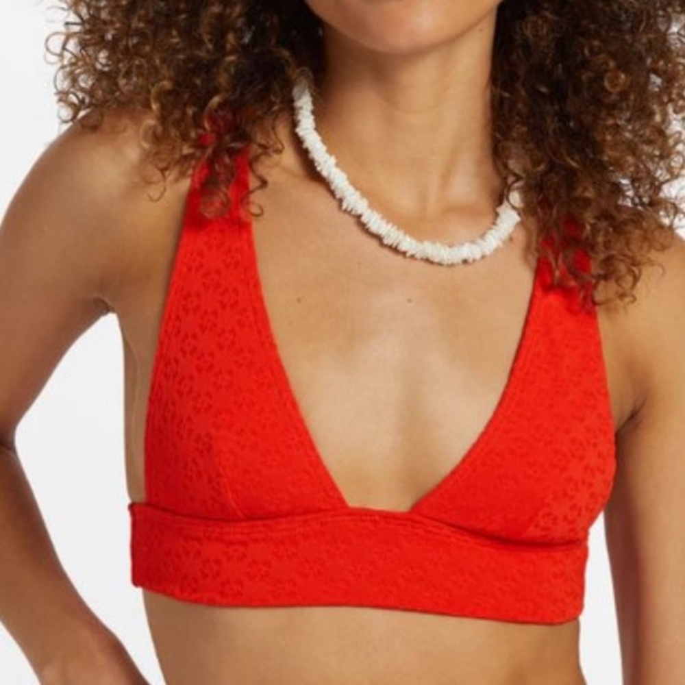 BILLABONG NWT Good Vibes Remi Swim Top Bikini‎ Bottoms Set S M $130 - Picture 5 of 7